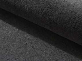 Dywan tuftowany 100% wełna - 200 x 290 cm - Antracytowy szary - 2100g/m² - MERONE