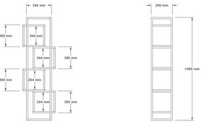Biblioteczka Rabant White