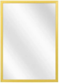 Złote aluminiowe lustro ścienne prostokątne M7-L61