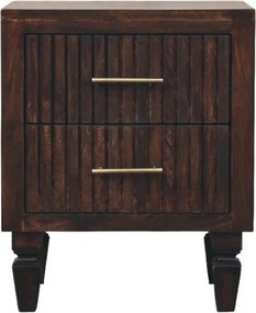 Artisan Furniture Lite drewno Szafka Nocna Belmont z 2 Szufladami