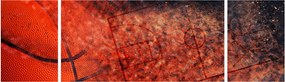 Obraz - Piłka do koszykówki (170x50 cm)