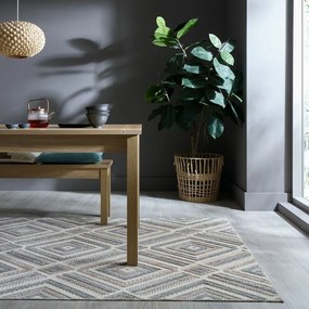Szarobeżowy dywan odpowiedni do prania 78x150 cm Beckett – Flair Rugs