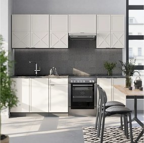 Aneks kuchenny szary/beżowy/antracytowy 240x46x81.6 fame-line