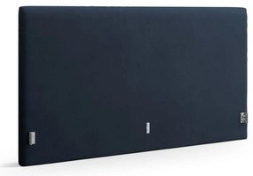 Ciemnoniebieski tapicerowany zagłówek 210,5x100 cm Remo – Micadoni
