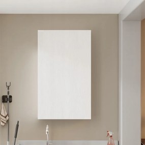 Szafka łazienkowa wisząca 80 cm – biała, styl loft