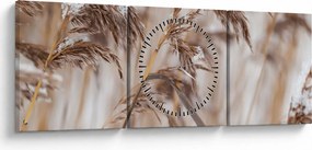 Obraz - Lipnice (z zegarem) (90x30 cm)