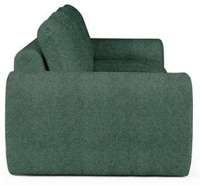 Zielona sofa z materiału bouclé 287 cm Mirel – Rodier