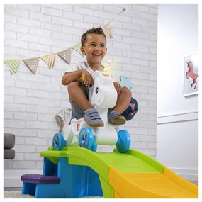 Step2 kolejka górska tor jeździk jednorożec unicorn