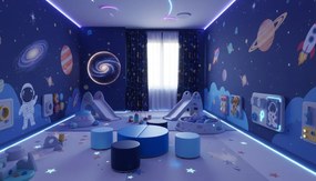 Pufa piankowa przedszkolna Tobo Junior, koło 38 cm