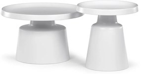 Zestaw stolików konferencyjnych F4114 WT, biały, 2szt.