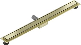 Mexen Flat M13 odpływ liniowy 2w1 100 cm, złoty szczotkowany - 1A10100-15