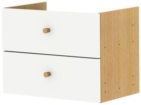 Biały element regału modułowego 43x33 cm Z Cube – Tenzo
