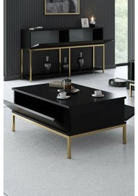 Stolik konferencyjny Lord Black and Gold