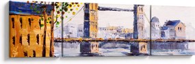 Obraz - Obraz miasta (170x50 cm)