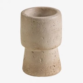 Świecznik Z Betonu Brenan ↑10 Cm - Sklum