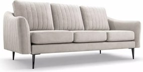 Sofa Valoris 3-osobowa welur – nowoczesna kanapa wolnostojąca do salonu