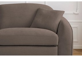 Brązowa rozkładana sofa 235 cm Cezanne – Bobochic Paris