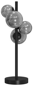 ONLI - Lampa stołowa PALOMA 4xG9/10W/230V 48 cm czarny/dymny