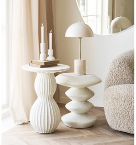 Kamienny okrągły stolik ø 36 cm Blackburn – House Nordic