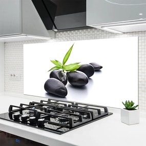 Szkło do Kuchni na Ścianę Artystyczny Układ Kamieni