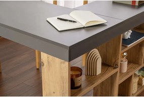 Biurko w dekorze sosny 120x130 cm Vesper – Kalune Design