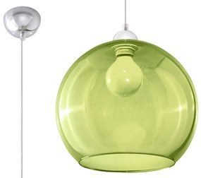 Okrągła szklana lampa wisząca E8-B11