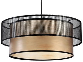 Okrągła lampa wisząca z siateczką nad stół R3-T48