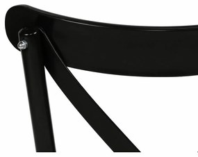 Zestaw krzeseł do jadalni Ekol Black, 4 szt.