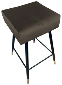 Hoker niski OLIMP VELVET GOLD brązowy ATOS