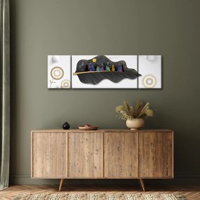 Obraz abstrakcji (170x50 cm)