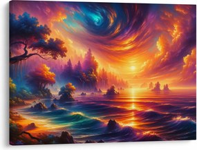 Obraz - Magiczny świat (70x50 cm)