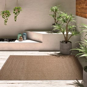 Dywan odpowiedni na zewnątrz w naturalnym kolorze 200x290 cm Acra – Universal