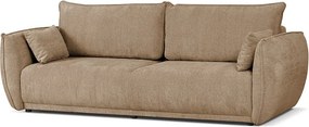 Nowoczesna sofa Loren z funkcją spania 238x102x91 cm – beżowa Raven 30