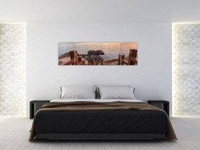 Obraz - Zejście ku morzu (170x50 cm)