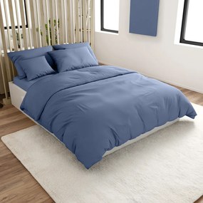 PrzytulneMieszkanie.pl PrzytulneMieszkanie.pl Pościel bawełniana LUX niebieska hotelowa kieszeń Rozmiar pościeli: 70 x 90 cm | 140 x 200 cm