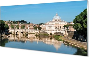 Panel Szklany Zabytkowe Mosty Rzymu