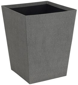 Szary kosz na śmieci Sofia Canvas Paper Laminate – Bigso