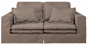 Brązowa sofa 196 cm Nora – Ropez
