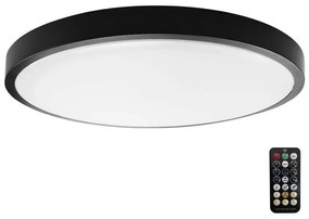 LED sufitowa lampa łazienkowa z czujnikiem LED/36W/230V 4000K IP44 czarna