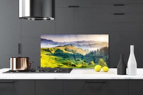 Panel Kuchenny Poranna Mgła Nad Polami