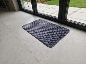 Dywanik antypoślizgowy Granatowy 50x80 cm Dekoracyjny gumowy Uniwersalny