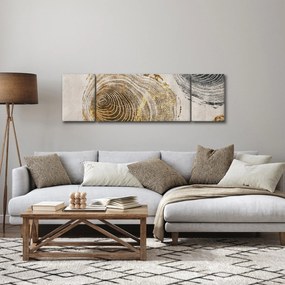 Obraz - Abstrakcja pnia (170x50 cm)