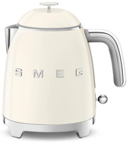 Kremowy czajnik elektryczny ze stali nierdzewnej 800 ml Retro Style – SMEG