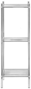 Regał łazienkowy w kolorze srebra 33x78 cm – Premier Housewares