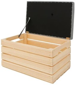 Naturalna Sosnowa Skrzynia Do Przechowywania Alva 3X 38 Kolorów Farah