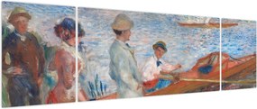Obraz - Auguste Renoir, Oarsmen at Chatou, reprodukcje (170x50 cm)
