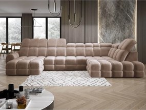 Narożnik TOLLO XL Prawostronny Elektryczna regulacja Tkanina SALVADOR 03 WERSAL