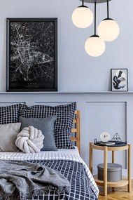 LAMPA SUFITOWA WISZĄCA APP1815-3CPR BLACK