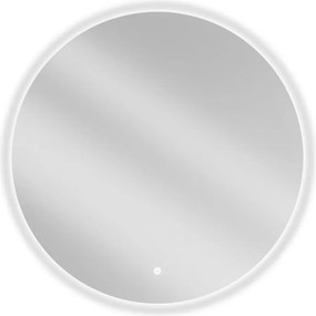 Mexen Erg lustro łazienkowe podświetlane, okragłe 80 cm, LED 6000K, antypara - 9823-080-080-611-00