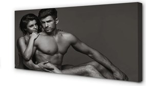 Zdjęcie na płótnie Spotkanie Kobiety i Mężczyzny